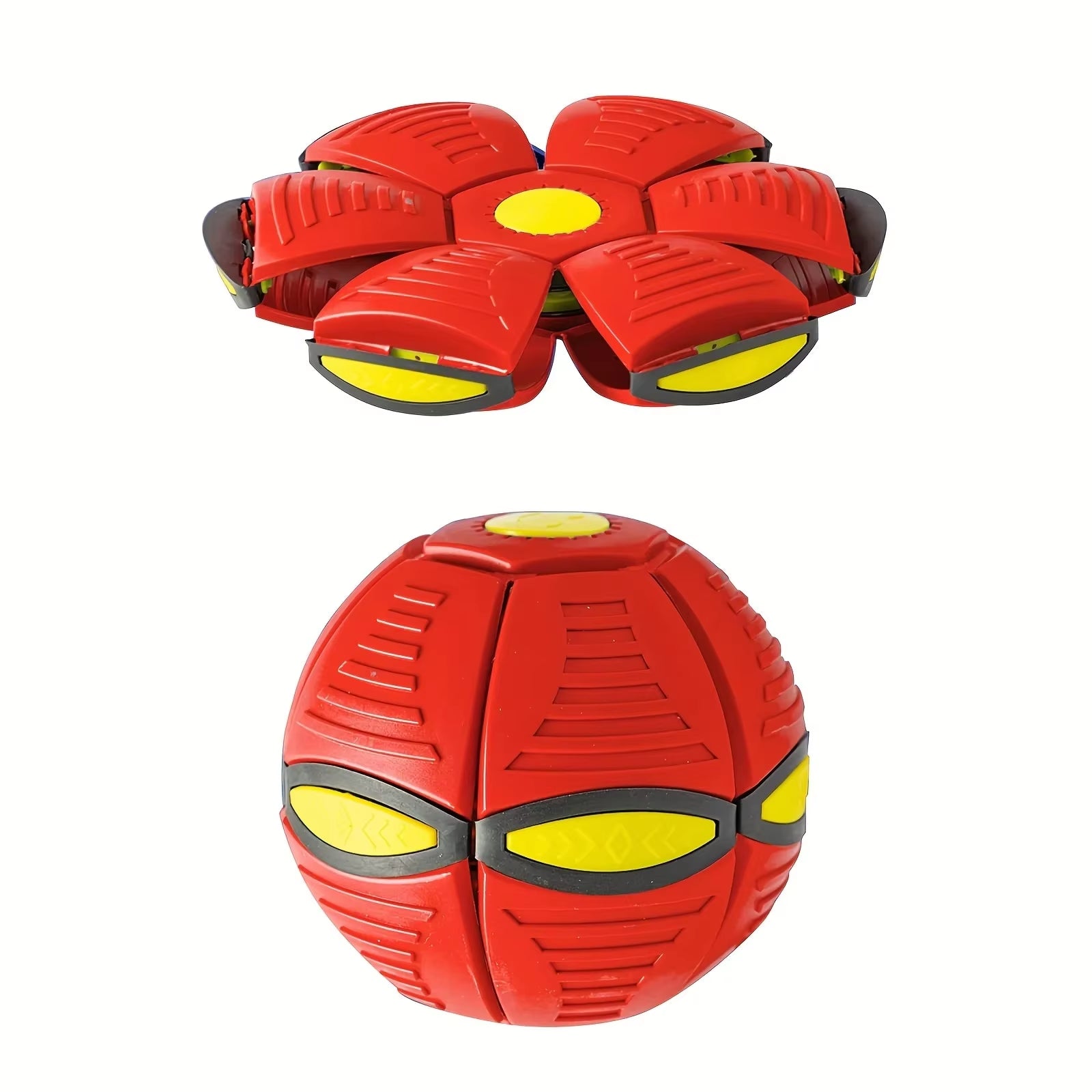 Flying Saucer Bouncing Ball Is a Durable, Elastic and Fun Dog Pet Toy Suitable for Outdoor Activities and Exercise