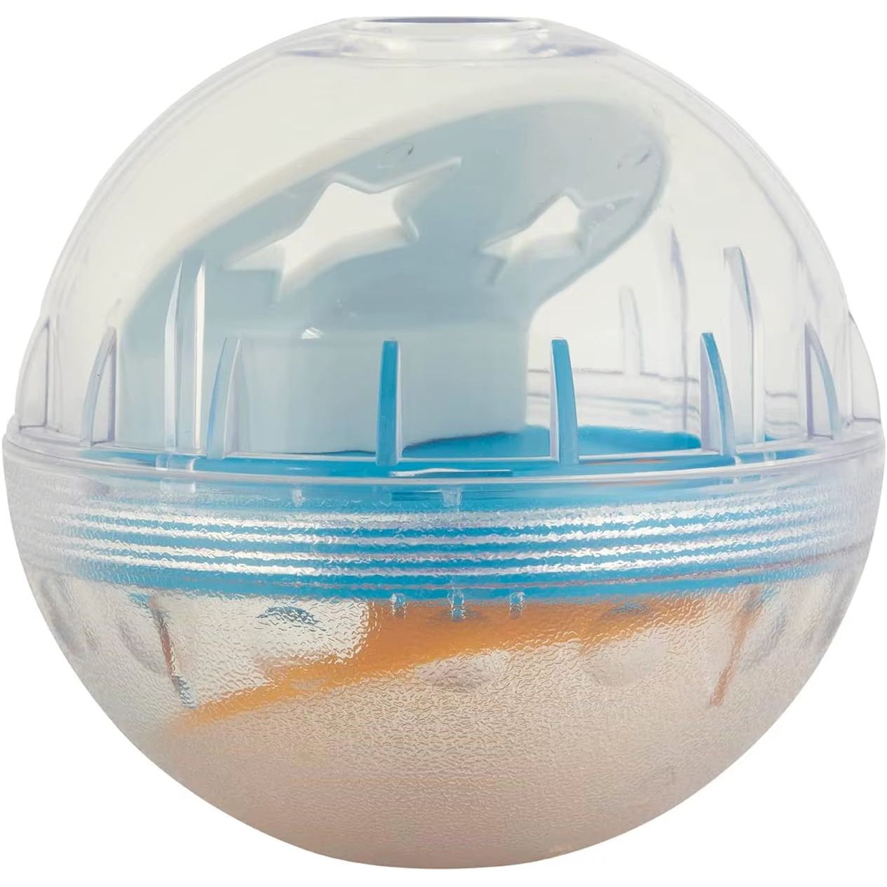 IQ Treat Ball Interactive Dog Toy - 4-Inch Treat Dispenser for Stimulation and Slow Feeding
