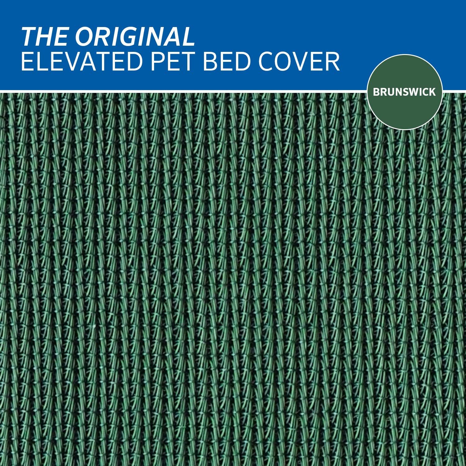 Original Pet Bed Replacement Cover - Brunswick Green - Large (43.5