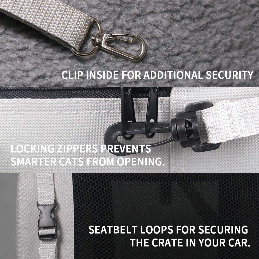Extra Large Cat Carrier Soft Sided Folding Small Medium Dog Pet Carrier 24