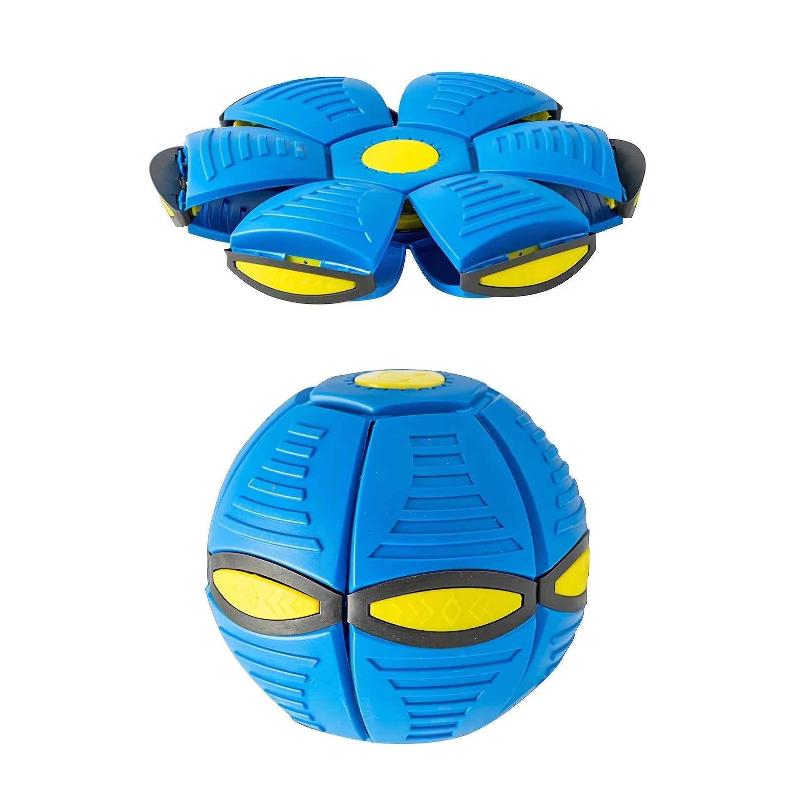 Flying Saucer Bouncing Ball Is a Durable, Elastic and Fun Dog Pet Toy Suitable for Outdoor Activities and Exercise